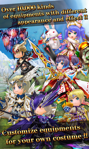 RPG Elemental Knights R (MMO) Apps