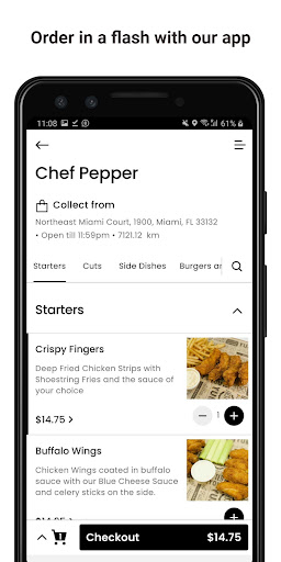 Chef Pepper Apps