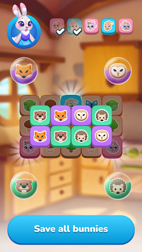 Rabbit tiles: mahjong puzzle Apps