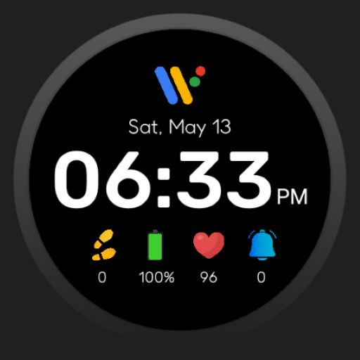 Pixel Style Watch Face 1.0.0
