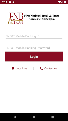 FNB&T Mobile Apps