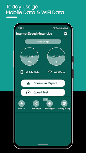 Internet Speed Meter Live Apps