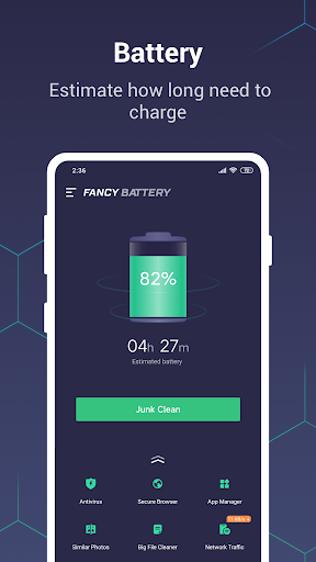 Fancy Battery: Cleaner, Secure Apps