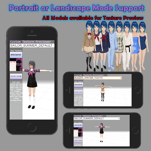Aoi & Satomi Texture Previewer Apps