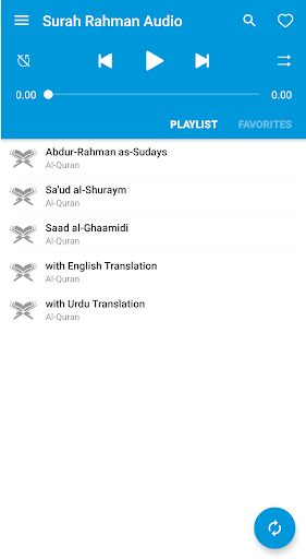 Surah Rahman Audio Apps