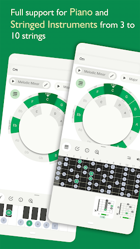 Scale, Chord Progressions Apps