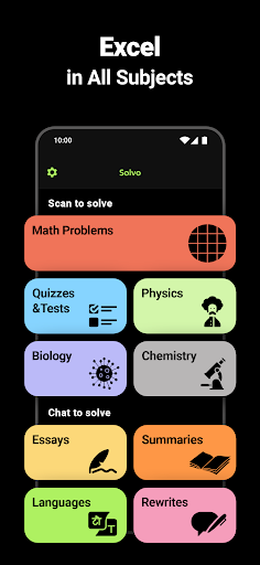 Solvo: AI Homework Helper Apps