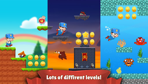 Super Bino Go2:Adventure World Apps