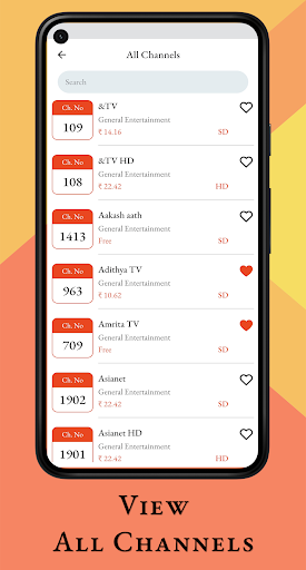 Dish TV Channel List Apps