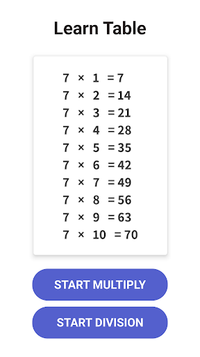 Multiplication Games Math quiz Apps