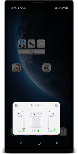 Bluetooth Music Widget Battery Apps