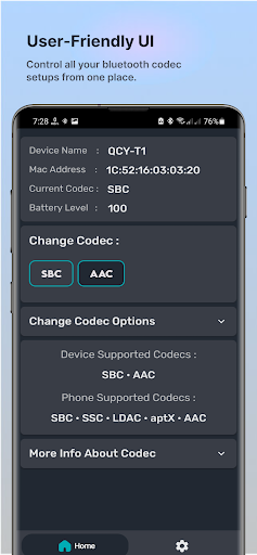 Bluetooth Codec Changer Apps