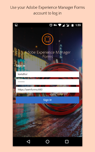 Adobe Experience Manager Forms Apps