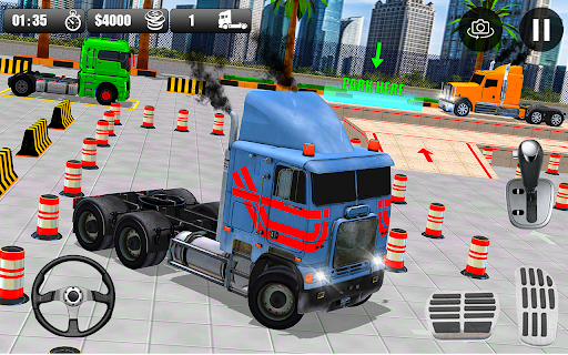 Dump Truck Parking Games 3D Apps