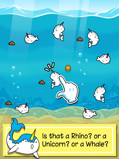 Narwhal Evolution -Sea Clicker Apps